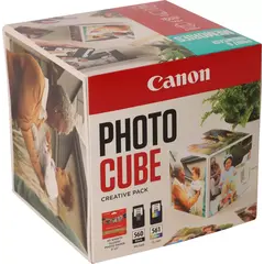 CANON PG-560/CL-561 Ink Cartridge Photo Cube Creative Pack White Blue