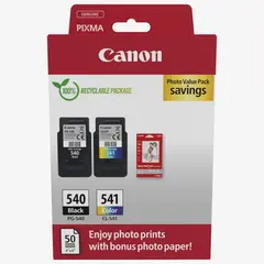 CANON PG-540/CL-541 Ink Cartridge Photo Cube Value Pack