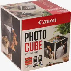 CANON PG-540/CL-541 Ink Cartridge Photo Cube Creative Pack White Pink