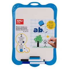 Quadro Branco Dupla-Face Apli 180x280mm | Material de Escritório na bluepixel.pt