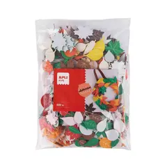 Folhas Adesivas Goma Eva Cores Sortidas 500un - Material Escolar e Artesanato | bluepixel.pt