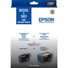 EPSON Multipack 4colours 503 XL Black/Std. CMY