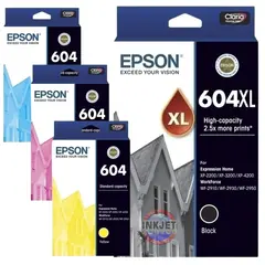 EPSON 1LB Multipack 4colours 604 XL Black/Std. CMY
