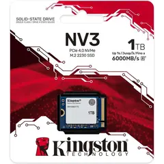 KINGSTON 1000GB NV3 M.2 2230 PCIe 4.0 NVMe SSD