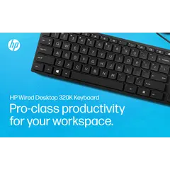 HP 320K WIRED KEYBOARD(P)