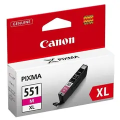 Tinteiro Canon 551XL Magenta 6445B001 11ml | Compatível com impressoras Canon | Loja BluePixel