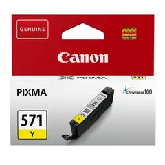 Tinteiro Canon 571 Amarelo 0388C001 - Cartucho de tinta de alta qualidade para impressoras Canon na bluepixel.pt