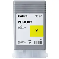 Tinteiro Canon PFI-030 Amarelo 55ml - Compatível com Impressoras Canon | BluePixel.pt