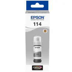 Tinteiro Epson 114 Cinzento C13T07B540 - Compatível com Impressoras Epson - 70ml | bluepixel.pt