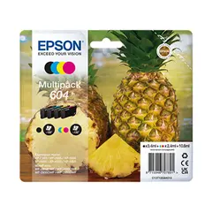 Pack Tinteiros Epson 604 - Pack de 4 Cores Compatíveis com Impressoras Epson | bluepixel.pt