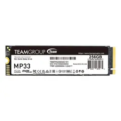 TEAM GROUP SSD MP33  NVME  256GB M.2 PCIE 3.0