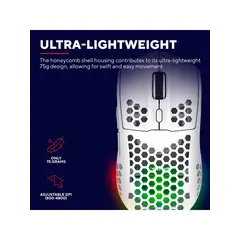 TRUST Gaming Helox Ultra-Light Gaming Mouse White