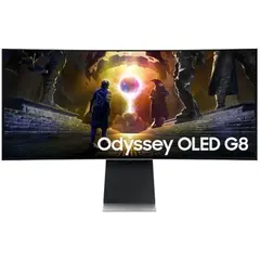 SAMSUNG LS34DG850SUXEN ODYSSEY OLED G8 G85SD 34inch 175Hz SMART 1800R UWQHD 3440x1440 175Hz QD-OLED Glare-Free 0.03ms 1800R