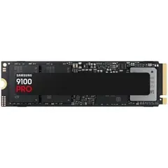 SAMSUNG 9100 PRO SSD NVMe M.2 1TB PCIe 5.0 14.700 MB/s Read 13.300 MB/s Write Internal SSD for Gaming and video editing Black