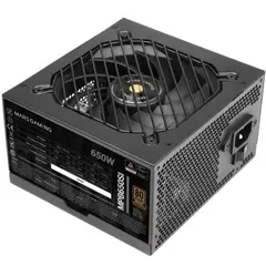 MARS GAMING MPB650SI 650W PSU DC-DC & SMD TECH 80PLUS BRONZE ACTIVE PFC ULTRA SILENT AI2-RPM & 12CM SI COPPER FAN 7 YEARS WARRANTY
