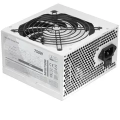 MARS GAMING MPIII 750W ATX PSU APFC 85 EF SMD AI-RPM ULTRA SILENT 5 YEARS WARRANTY BLACK FLAT CABLES WHITE