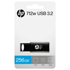 HP 256GB 712w Black USB 3.2 Flash Drive