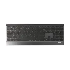 RAPOO E9500M MULTI-MODE WIRELESS ULTRA-SLIM KEYBOARD BLACK