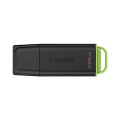KINGSTON 256GB Portable USB 3.2 Gen 1 DataTraveler Exodia Black/Green
