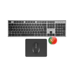 TACENS ZENITH 3IN1 WIRELESS COMBO AI KEYBOARD MOUSE MOUSEPAD BLACK PT