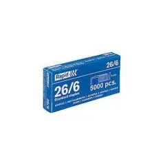 Agrafos 26/6 Rapid (2/20 Folhas) Cx5000un