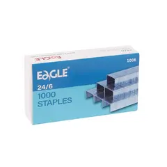 Agrafos 24/6 Eagle (2/20 Folhas) Cx1000un