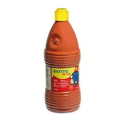 Guache Líquido 1L Giotto Be-Be Castanho