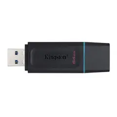 KINGSTON 64GB Portable USB 3.2 Gen 1 DataTraveler Exodia Black