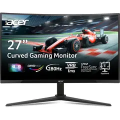ACER 69cm 27INCH FHD ZeroFrame IPS 144Hz 16:9 1ms VRB 250nits VGA HDMI MM Audio in/out AdaptiveSync EU White H.cable x1