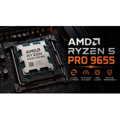 AMD Ryzen 5 PRO 9655 5.4GHz AM5 6C/12T 120W TPK