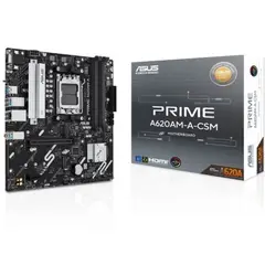 ASUS AMD A620 micro-ATX motherboard 4xDDR5 1xHDMI 1xDP 2xM.2 4xSATA