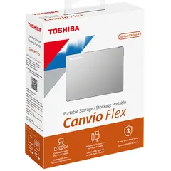 TOSHIBA HDTX220EPCAA CANVIO FLEX 2TB 2.5inch USB 3.2 GEN 1 METALLIC BLUE