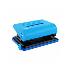 Furador 12 Folhas Eagle Neon Color com Guia Azul