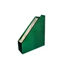 Porta Revistas 30x25x8cm Cartão Verde
