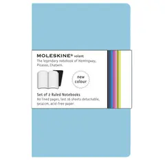 Volant de Endereços Moleskine Azulem 307 | Acessório de Papelaria de Alta Qualidade