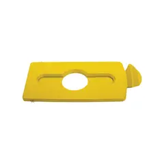 Tampa Slim Jim p/ Kit Reciclagem p/ Garrafas/Latas Amarelo