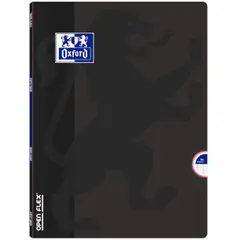 Caderno Agrafado A4 Pautado Oxford Openflex Preto 48Fls 1un