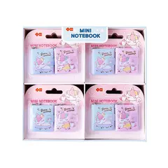 Bloco Notas Mini 35x39mm Sweet Unicorn 2un