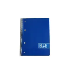 Caderno Espiral A5 Pautado 70g Gold Blue Azul 80Fls