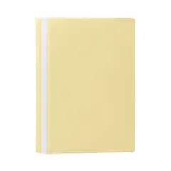 Classificador Capa Transparente Baunilha Pastel 1un