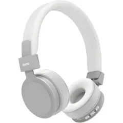 HAMA FREEDOM LIT II BLUETOOTH ON-EAR HEADPHONES, WHITE - 184197