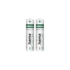 Pilhas Recarregáveis AAA 1.2V 1000mAh Hama 2un