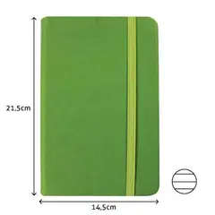 Bloco de Notas Pautado 21,5x14,5cm Verde Esme | Marca 425 - Loja BluePixel