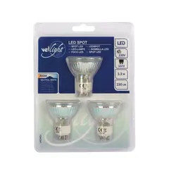Lâmpada LED G10 Spot 3,2W Branco Frio 220V Pack 3 - Marca 471 | BluePixel.pt