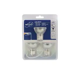 Lâmpada LED G10 3,2W 2700K 230V Pack 3 Unidades - Marca 471 | BluePixel.pt