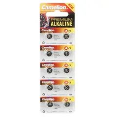 Pilhas LR41/AG3 1.5V-28mAh Relógios 10un