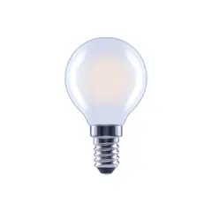 Lâmpada LED E14 Gota 4W 470lm Luz Branca Quente Mate | Marca 489