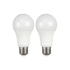 Lâmpada LED E27 12W 1521lm Branco Quente - Pack 2 | Loja BluePixel
