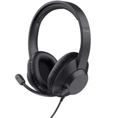 TRUST Ayda Max USB Stereo 40mm Headset with ENC Microphone USB Black