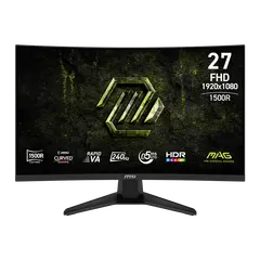 MSI MAG 275CF X24 27inch 1920x1080 FHD 1xDisplayPort 1.2a 2xHDMI 2.0b